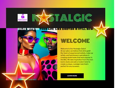 Salon of 80s all Ai generated ai design graphic design illustration ui ux