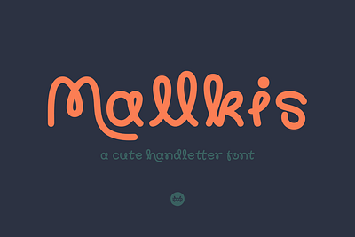 Mallkis - Display Font popularfont weddingfont