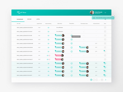 AI in the service of health ai artificialintelligence deeplearning desktopapp machinelearning medicalapp ui ux voicerocognition