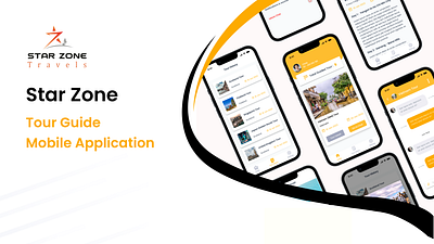 Star Zone Tour Guide App ui