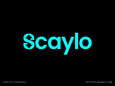 Scaylo - logo design, identity, branding, logotype, Growth a b c d e f g h i j k l m n ai arrow brand identity branding finance growth logo logo design logo designer logodesign logotype marketing modern logo negative space o p q r s t u v w q y z payment sales scale startup
