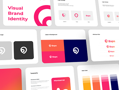 Baps - Visual Brand Identity branding