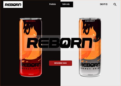WebDesign "Reborn" project branding design figma graphic design illustration logo web webdesign
