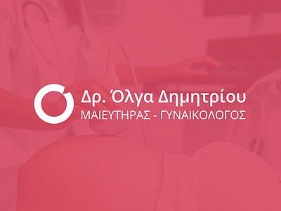 Gynecologist Branding | Dr. Olga Dimitriou brandapplications branddesign branding design doctor graphic design gynecologist logo medical medicalbranding medicallogo typography visualidentity