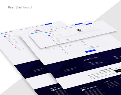 User Dashboard UI business dashboard design landing page ui user dashboard ui ux