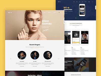 Bootstrap 5 Multipurpose Creative HTML Template - Tri-O studio