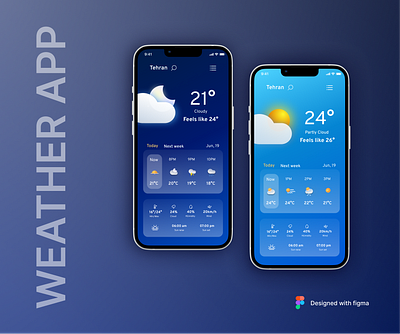 WEATHER APP ui ui design uiux weather app