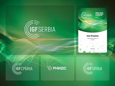 IGF Serbia branding conference event green igf internet governance logo serbia