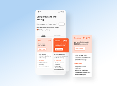 Daily UI - 030 Pricing dailyui pricing ui ux