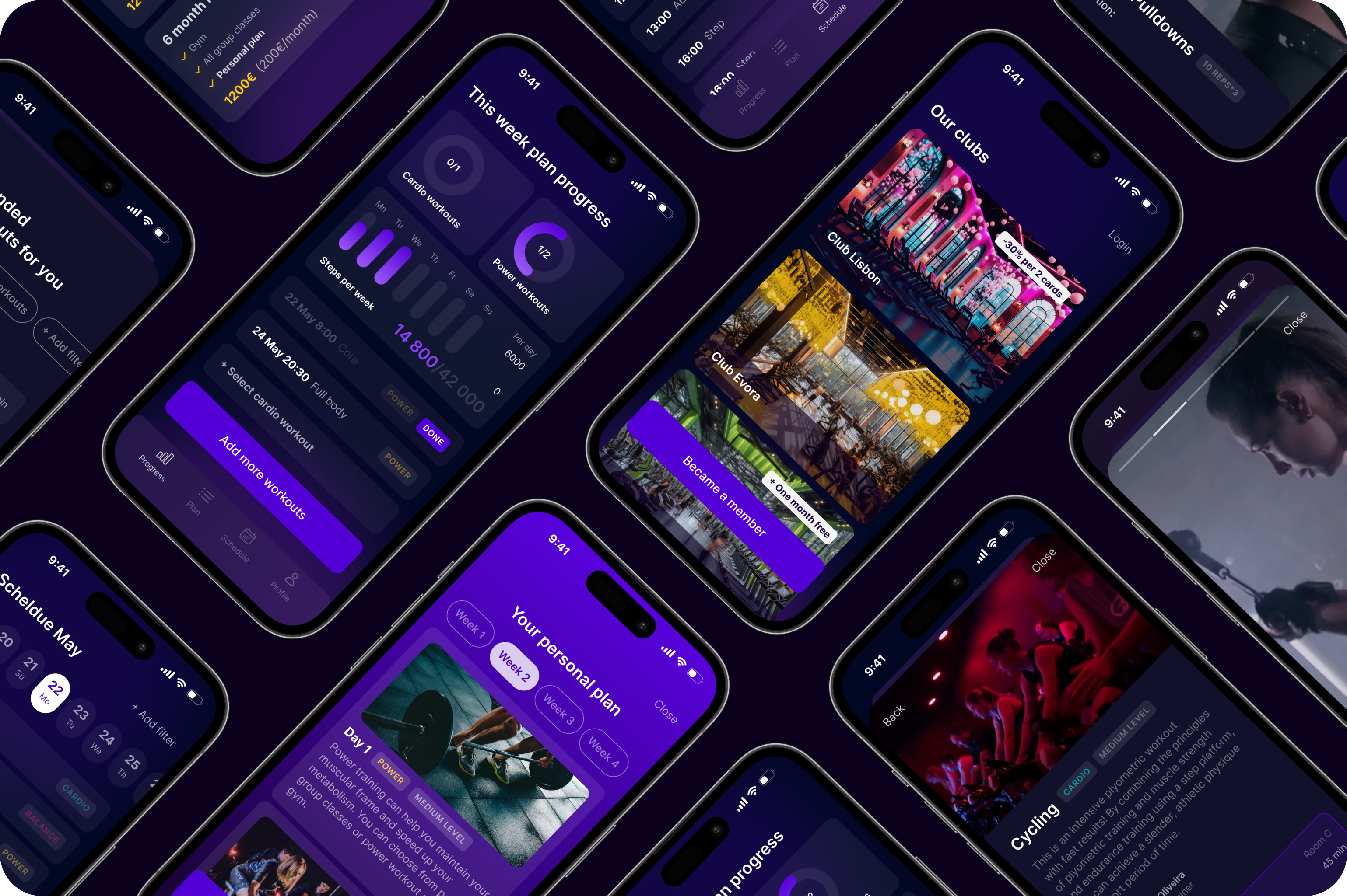 Gymly—The App for Gym app case study components dribbble education fitness flow gym ui ux video