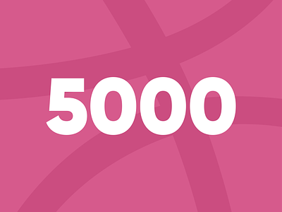 5k Followers, Thanks All! 5k 5k followers brand architect brand designer branding branding agency design design agency dribbble follower followers icon logo logo designer outcraft startup thank you thanks uiux designer web designer