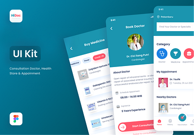 HiDoc - Doctor App ui