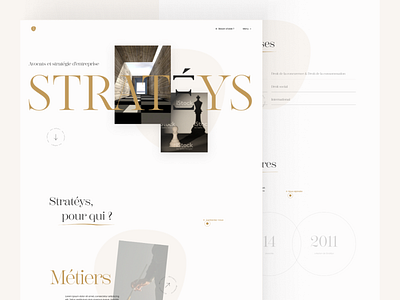 Ergonomic mockups for Stratéys branding design graphic design illustration website