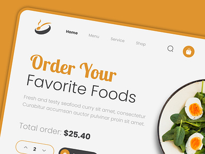 Fast and Reliable Food Delivery Service 3d animation branding chef cooking delivery eating encodedots food food order foodie graphic design logo menu motion graphics salad ui ux website website design
