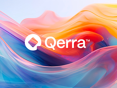 Qerra - Logo Design v4 blend branding bubble creative branding creative logo custom background data focus it logo minimal monogram network professional q startup tech