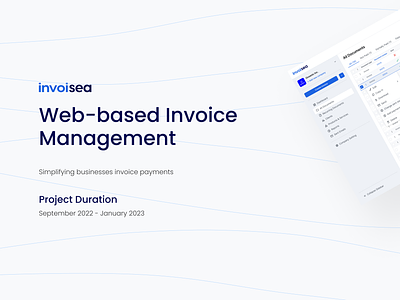 Web-based Invoice Management System app branding invoicing logo personas product design purple research system ui user research ux|ui design web based website