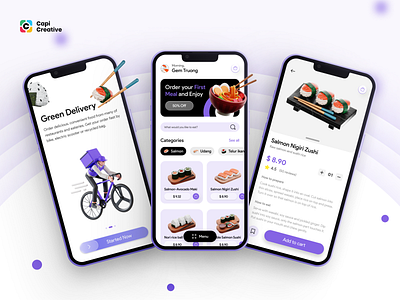 Food Delivery Mobile App Design app design food app food app design food delivery food delivery app homepagedesign illustration minimal app design mobile app mobile app design product page design ui uidesign uiux