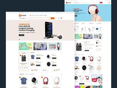 Electronics and Fashion Shopify Theme - Korando best shopify stores bootstrap shopify themes clean modern shopify template clothing store shopify theme ecommerce shopify shopify drop shipping shopify store shopify theme