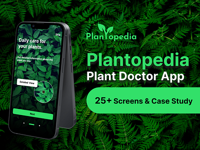 Plant Doctor App | Plantopedia ahasan habib app app designer habib app ui design best design 2023 branding daily ui dhaka best designer md ahasan habib mdahasanhabib plant app plant doctor app | plantopedia product designer habib tree plant ui ui design