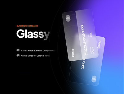 Glassy Cards