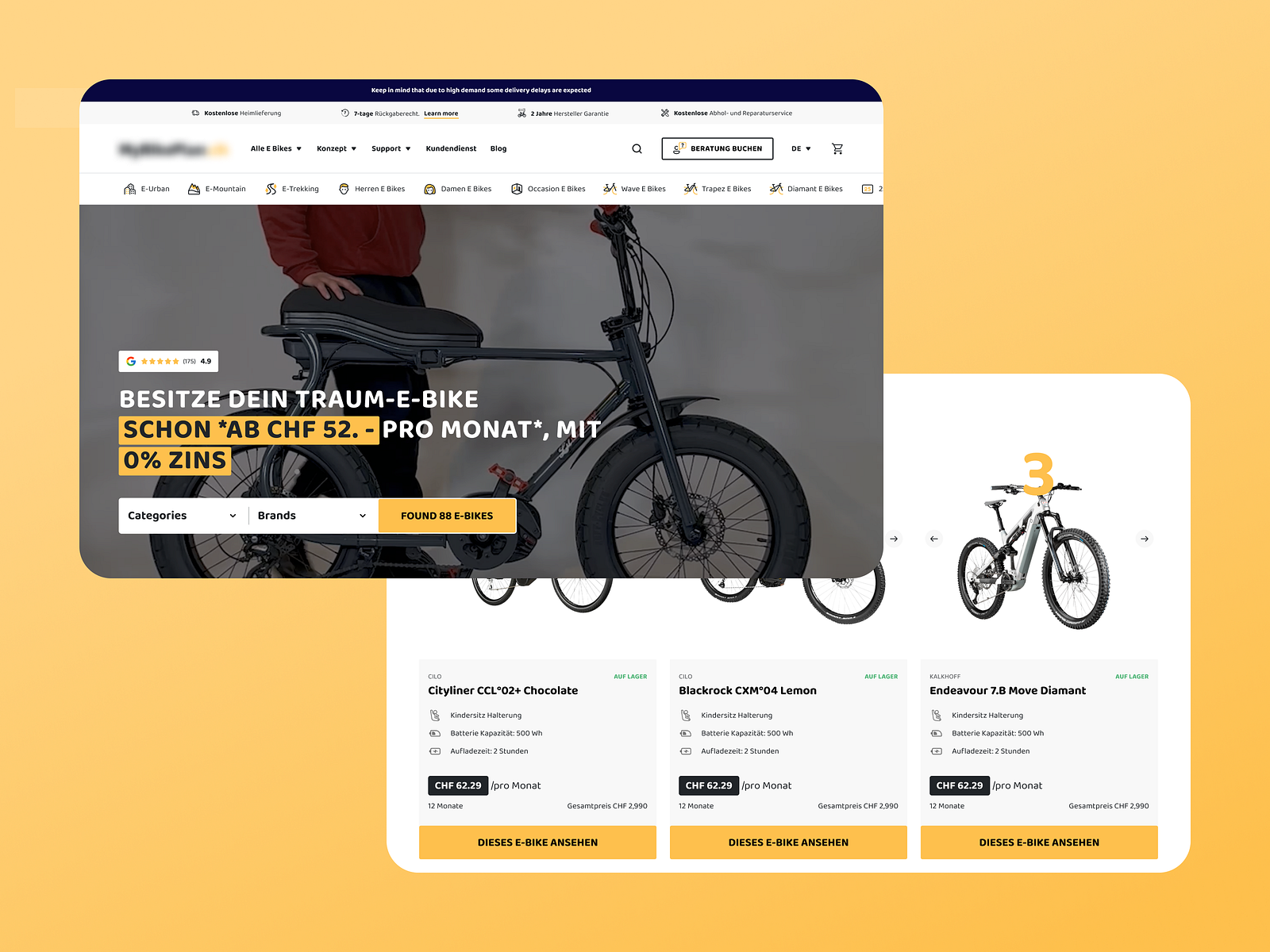 Ebike Online Store Design by scandiweb.creative on Dribbble