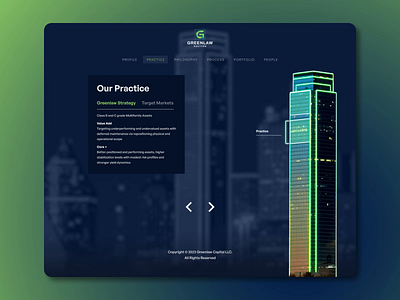 Greenlaw - Lottie Animation animation animation design equities equity flat header illustration invesment json landing page lottie market motion graphics real estate residental start up ui