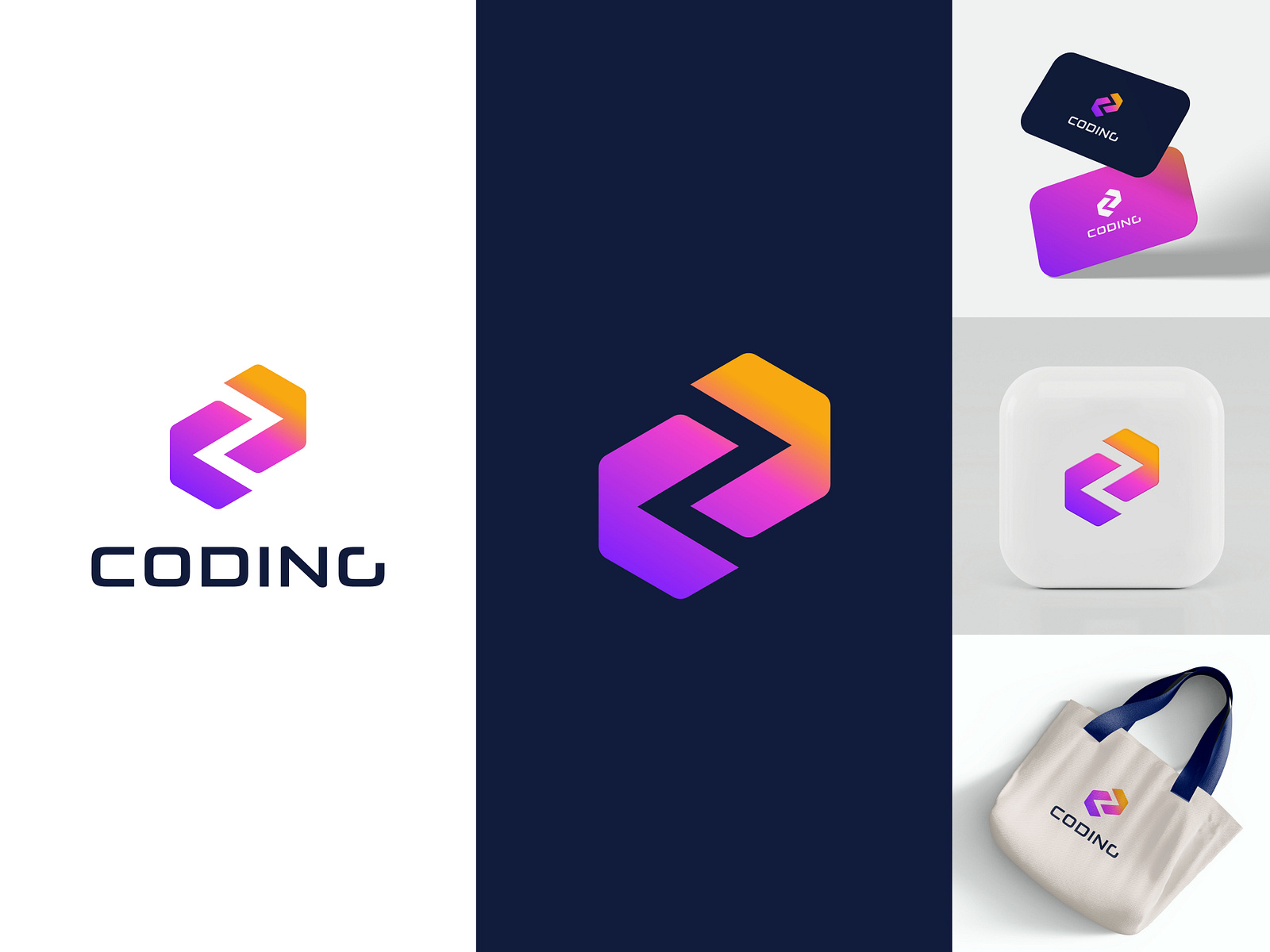 Coding - Logo Design by Sumu on Dribbble