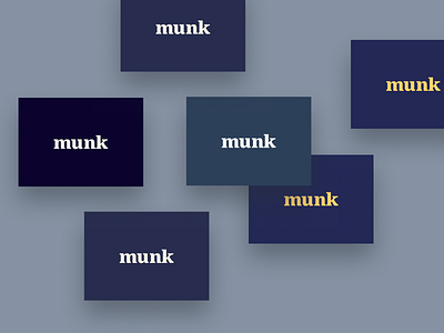 Munk cards branding design graphic design illustration logo typography vector