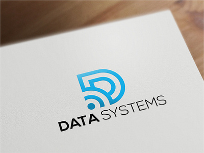 Data Systems Logo Design branding design graphic design logo typography vector
