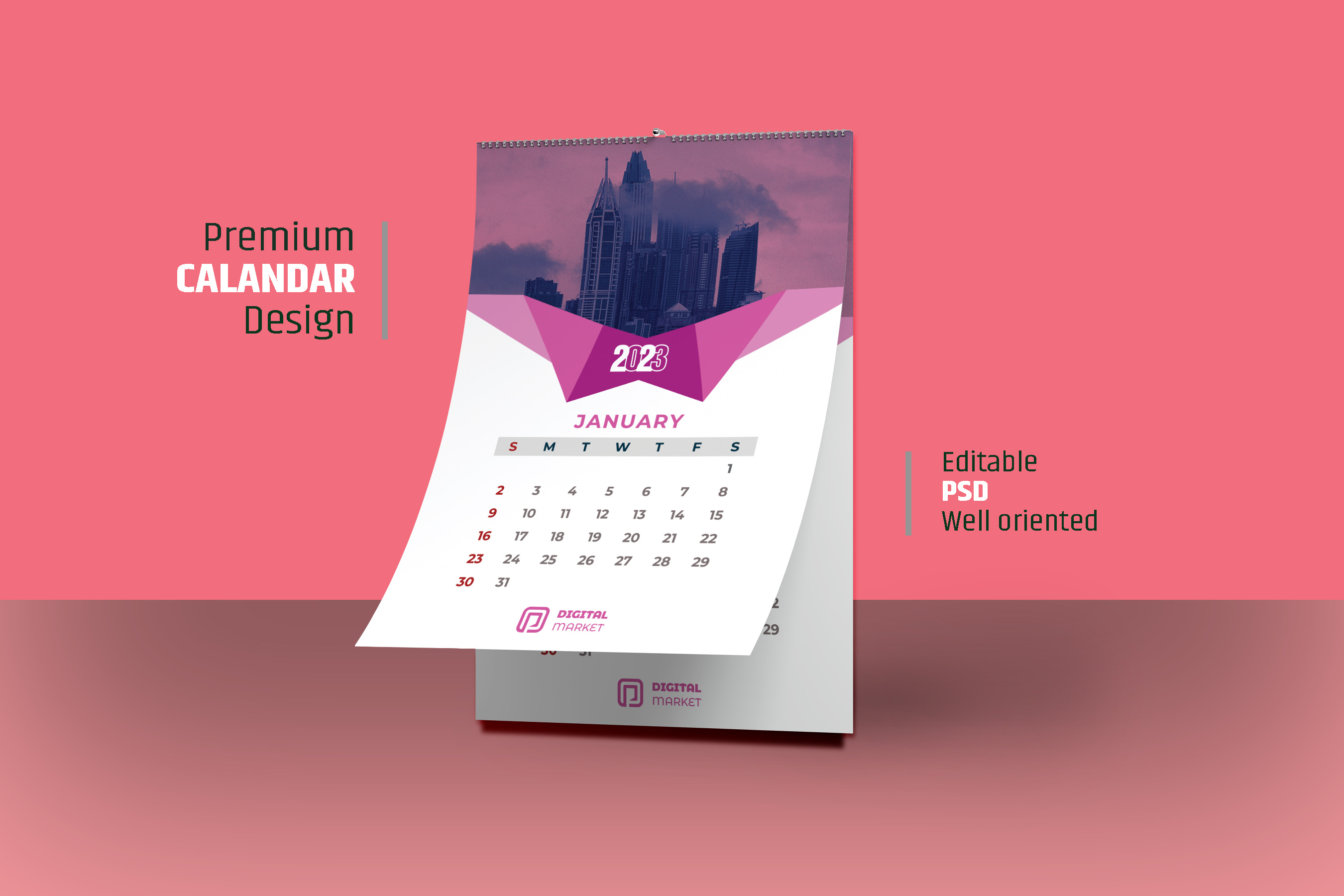 Calendar Design by Kamrul Islam on Dribbble