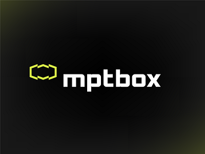 mptbox box branding design icon identity lettering logo mark metaverse minimal symbol typography