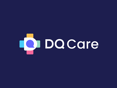 DQ Care Logo design app branding design graphic design illustration logo typography ui ux vector