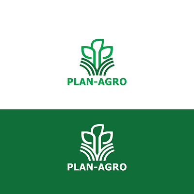 Plan agro modern minimalist icon related logo design template branding business logo design graphic design green text logo illustration logo minimal logo modern logo