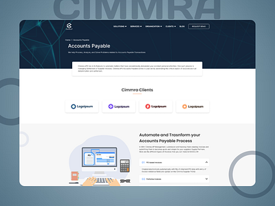 Cimmra design typography ui web design