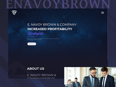 E. Navoya Brown graphic design illustration logo ui web design