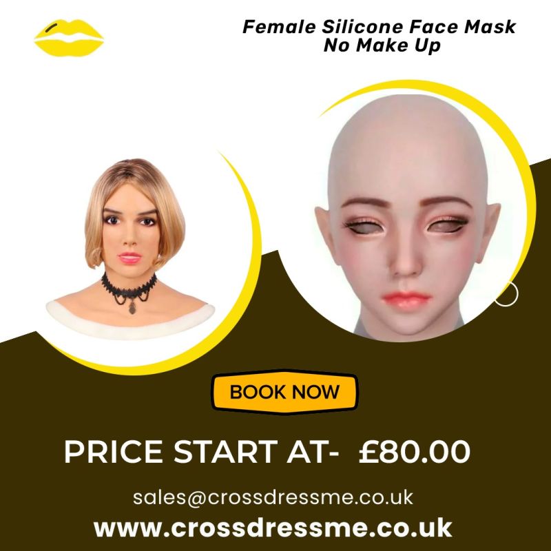 Female Silicone Face Head Mask in United Kingdom by Crossdressme on ...