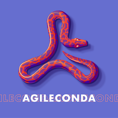 Agileconda / Podcast Artwork branding graphic design logo logo design
