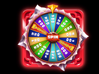 A Wheel animation as a Bonus Round for the casino slot 2d animation animation casino animation gambling gambling animation gambling art gambling design game art game design graphic design motion design motion graphics slot design wheel wheel animation wheel of fortune