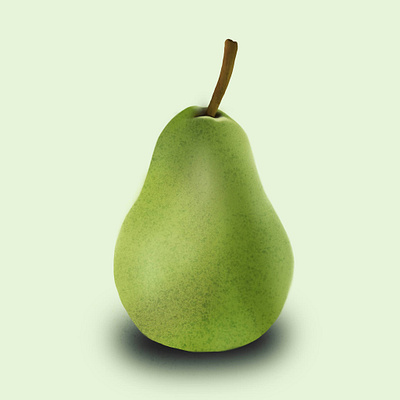 Pear illustration design graphic design illustration