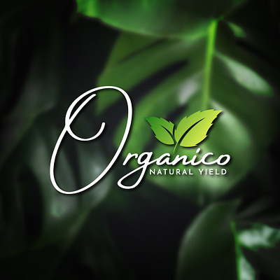 ORGANICO LOGO DESIGN! adobe adobephotoshop app branding design graphic design illustration logo ui vector