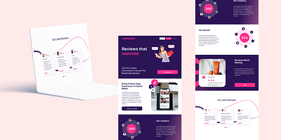 Chimeable landing page dailyui design designer digital figma landingpage prototype ui uidesign uxdesign webdesign