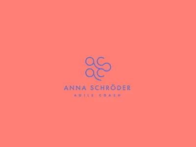 Anna Schröder Agile Coach / Logo Design branding logo logo design