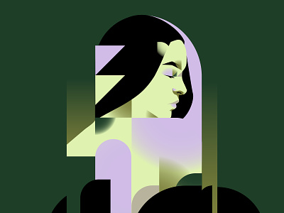 Shapes and portraits abstract abstract pattern composition design girl girl illustration girl portrait graphic design illustration laconic lines minimal portrait portrait illustration poster vector vector portrait woman woman illustration woman portrait