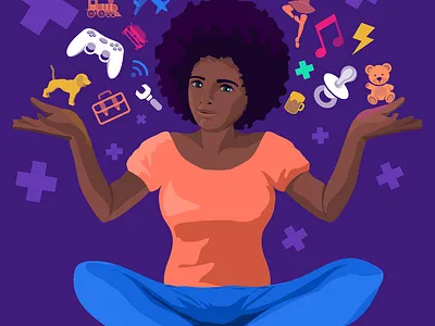 Dreaming / Illustration illustration