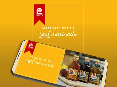 Lawrey's Game Ad ad branding design game graphic design ux