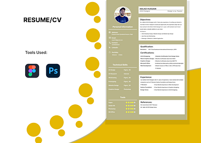 Resume/CV UX/UI Design
