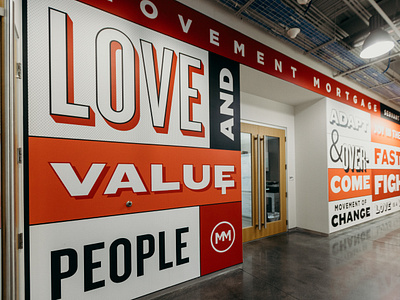 Culture Phrase Wall branding design graphic design illustration mortgage movement vector
