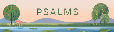Psalms Concept design graphic design illustration jesus
