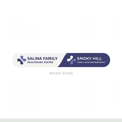 Salina Family Healthcare Center brand guide branding healthcare kansas logo