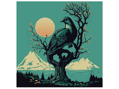 Lyons_Love + War concert poster illustration limited color lyons screen print